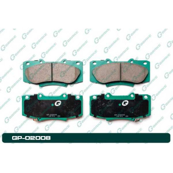 Колодки GP-02008 <b>G-BRAKE GP02008</b>