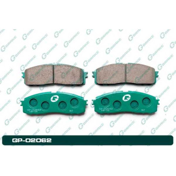 Колодки тормозные дисковые GP-02062 <b>G-BRAKE GP02062</b>