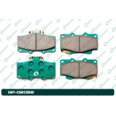 Колодки тормозные дисковые GP-02082 <b>G-BRAKE GP02082</b>
