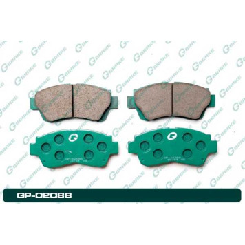 Колодки тормозные <b>G-BRAKE GP02088</b>