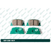 Колодки тормозные дисковые GP-02187 <b>G-BRAKE GP02187</b>