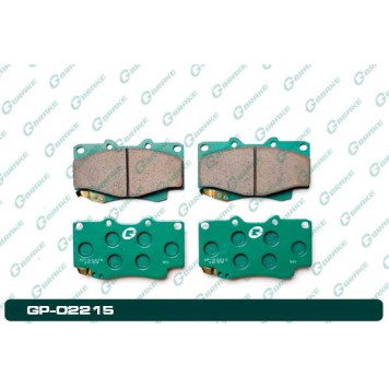 Колодки тормозные дисковые GP-02215 <b>G-BRAKE GP02215</b>