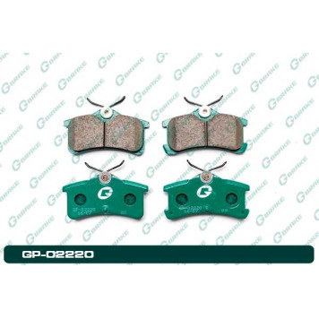 Колодки тормозные дисковые GP-02220 <b>G-BRAKE GP02220</b>