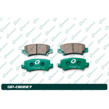 Колодки тормозные дисковые GP-02227 <b>G-BRAKE GP02227</b>