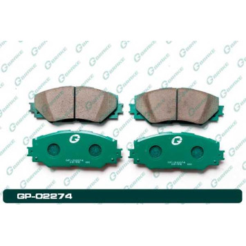 Колодки тормозные <b>G-BRAKE GP02274</b>