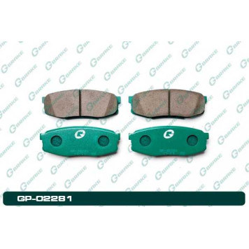Колодки тормозные <b>G-BRAKE GP02281</b>