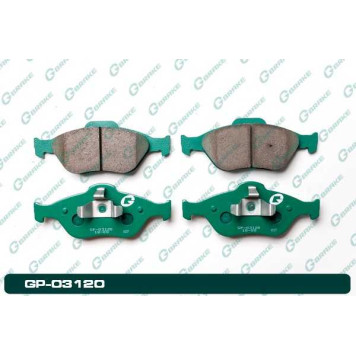 Колодки тормозные дисковые GP-03120 <b>G-BRAKE GP03120</b>