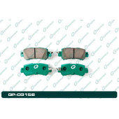 Колодки тормозные дисковые GP-03156 <b>G-BRAKE GP03156</b>