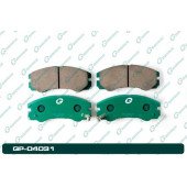 Колодки тормозные дисковые GP-04031 <b>G-BRAKE GP04031</b>