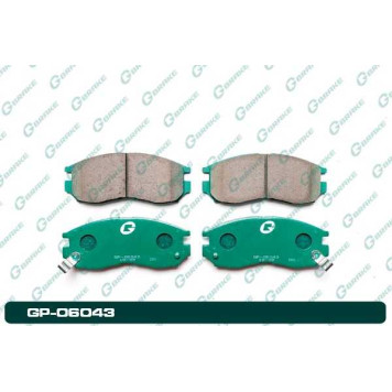 Колодки тормозные дисковые GP-06043 <b>G-BRAKE GP06043</b>
