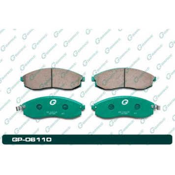 Колодки тормозные дисковые GP-06110 <b>G-BRAKE GP06110</b>