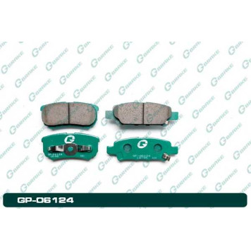 Колодки тормозные дисковые GP-06124 <b>G-BRAKE GP06124</b>
