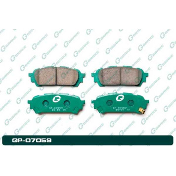 Колодки тормозные <b>G-BRAKE GP07059</b>
