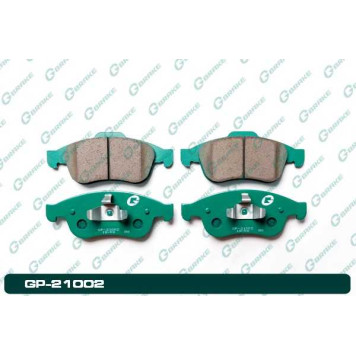 Колодки тормозные дисковые GP-21002 <b>G-BRAKE GP21002</b>
