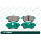 Колодки тормозные дисковые GP-21012 <b>G-BRAKE GP21012</b>