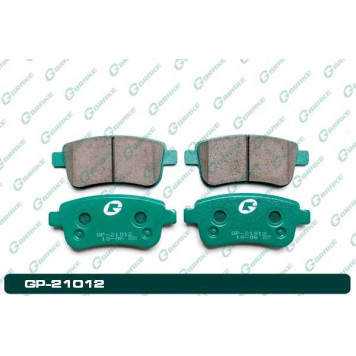 Колодки тормозные дисковые GP-21012 <b>G-BRAKE GP21012</b>
