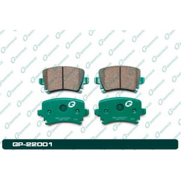 Колодки тормозные дисковые GP-22001 <b>G-BRAKE GP22001</b>