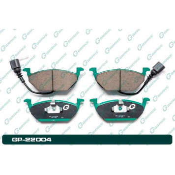Колодки тормозные дисковые GP-22004 <b>G-BRAKE GP22004</b>