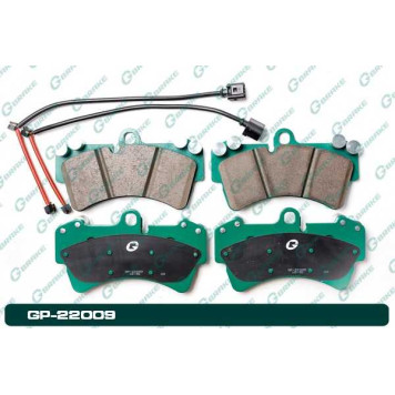 Колодки тормозные дисковые GP-22009 <b>G-BRAKE GP22009</b>
