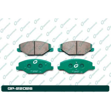 Колодки тормозные дисковые GP-22026 <b>G-BRAKE GP22026</b>
