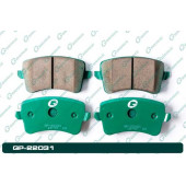 Колодки тормозные дисковые GP-22031 <b>G-BRAKE GP22031</b>