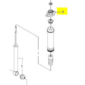 Чашка заднего амортизатора <b>GENERAL MOTORS 96456713</b>