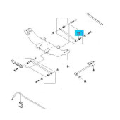 Сайлентблок заднего поперечного перед. рычага <b>GENERAL MOTORS 96497058</b>