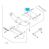 Сайлент-блок рычага CHEVROLET LACETTI 03> зад. <b>GENERAL MOTORS 96550055</b>