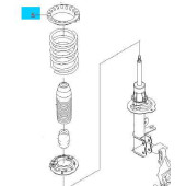 Подкладка под задн.пружину верхняя <b>GENERAL MOTORS 96561748</b>