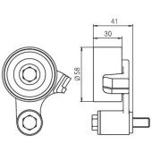 Ролик грм натяжной <b>GMB GT90820</b>