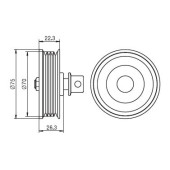 Ролик натяжителя ремня грм <b>GMB GT90920</b>