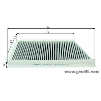 Фильтр салона угольный <b>GOODWILL AG446CFC</b>