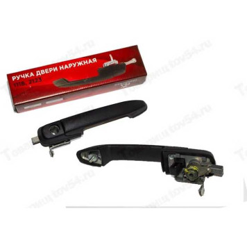 Ручка двери наруж 1117-19, 2190, ВАЗ 2123 перед левая (в уп) <b>Гранд Ри Ал 1118-6105151</b>-1