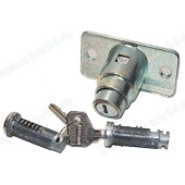 Замок багажника ВАЗ 2102 в сборе с личинками оцинкованный <b>ГРАНД РИ АЛ 189</b>