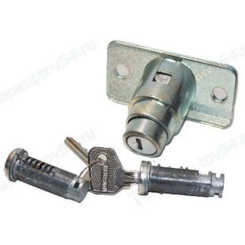 Замок багажника ВАЗ 2102 в сборе с личинками оцинкованный <b>ГРАНД РИ АЛ 189</b>