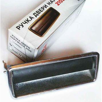 Ручка двери наружная ВАЗ 2105 правая гальванированная ГрандРиАл 22987 (2105-6105150)