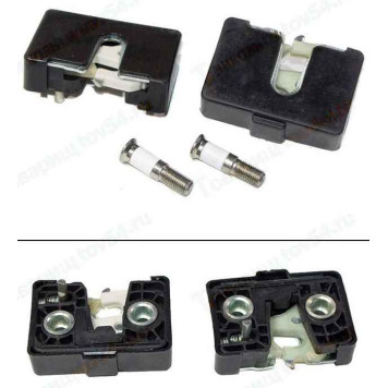 Механизм замка двери наружный ВАЗ 2108 бесшумный (комплект лев. + прав.) <b>ГРАНД РИ АЛ 23172</b>