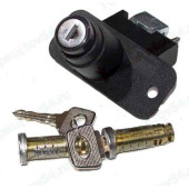 Замок багажника ВАЗ 2108 в сборе с личинками черный <b>ГРАНД РИ АЛ 50067</b>