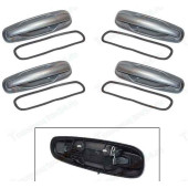 Ручка двери наружная ВАЗ 2110, 2170 Приора ЕВРО комплект 4шт КВАРЦ <b>ГРАНД РИ АЛ 50285</b>