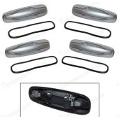 Ручка двери наружная ВАЗ 2110, 2170 Приора ЕВРО комплект 4шт СНЕЖНАЯ КОРОЛЕВА <b>ГРАНД РИ АЛ 50286</b>