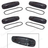 Ручка двери наружная ВАЗ 2110, 2170 Приора ЕВРО комплект 4шт КОСМОС <b>ГРАНД РИ АЛ 50288</b>