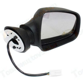 Зеркало заднего вида наружное Renault Logan, Largus правое электропривод, обогрев, накладка под покраску <b>ГРАНД РИ АЛ 50350</b>