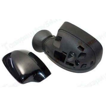 Зеркало заднего вида наружное Renault Logan, Largus левое электропривод, обогрев, накладка под покраску <b>ГРАНД РИ АЛ 50351</b>-1