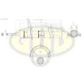 Амортизатор подвески <b>G.U.D GSA334611</b>