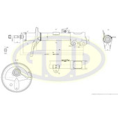 Амортизатор toy rav 4 1.82.02.0d-4d 00- пер l <b>G.U.D GSA335041</b>