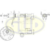 Амортизатор toy rav 4 iii 06- пер r <b>G.U.D GSA339031</b>