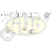 Амортизатор подвески <b>G.U.D GSA339080</b>