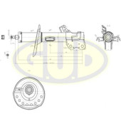 Амортизатор nis juke 6.10 пер l <b>G.U.D GSA339755</b>