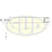 Амортизатор подвески <b>G.U.D GSA343290</b>
