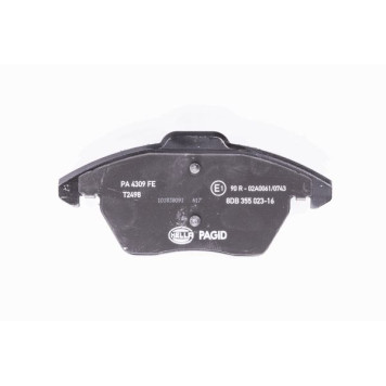 Колодки тормозные дисковые, комплект <b>HELLA 8DB355023-161</b>-2